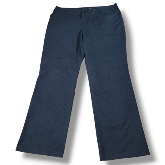 Lee Pants Size 16 Short W37"L29" Lee Relaxed Fit Straight Leg Mid Rise Pants EUC - Picture 1 of 7